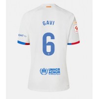 Barcelona Paez Gavi #6 Bortatröja 2023-24 Kortärmad